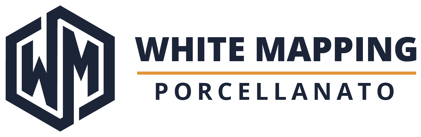 White Mapping Porcellanato